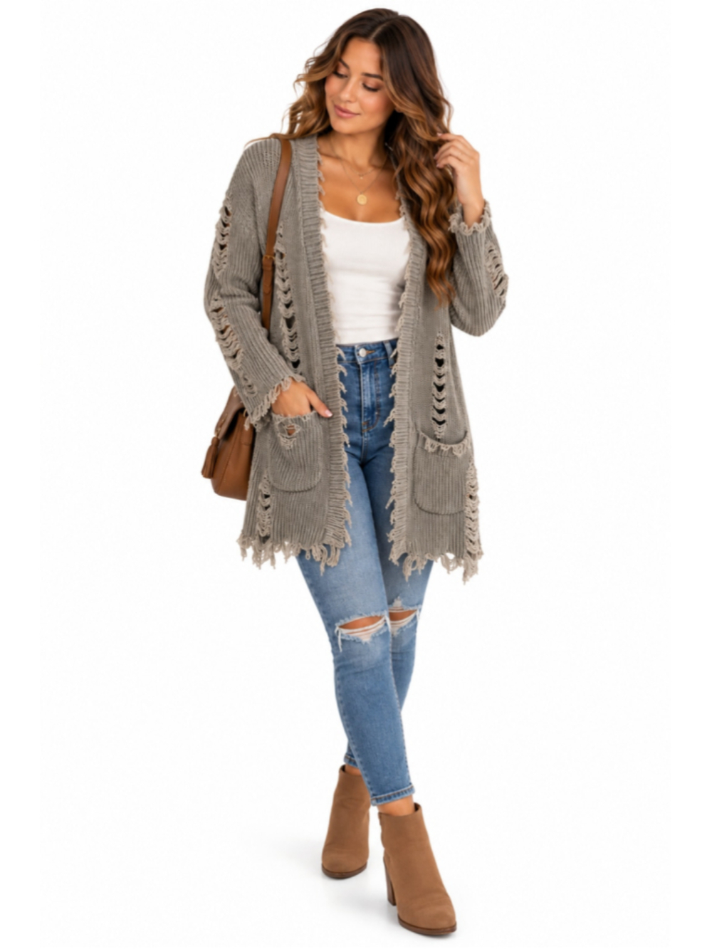 The Nu Vintage Distressed Hooded Cardigan M Skull Roses Y2K Grunge Made USA - Picture 2 of 7
